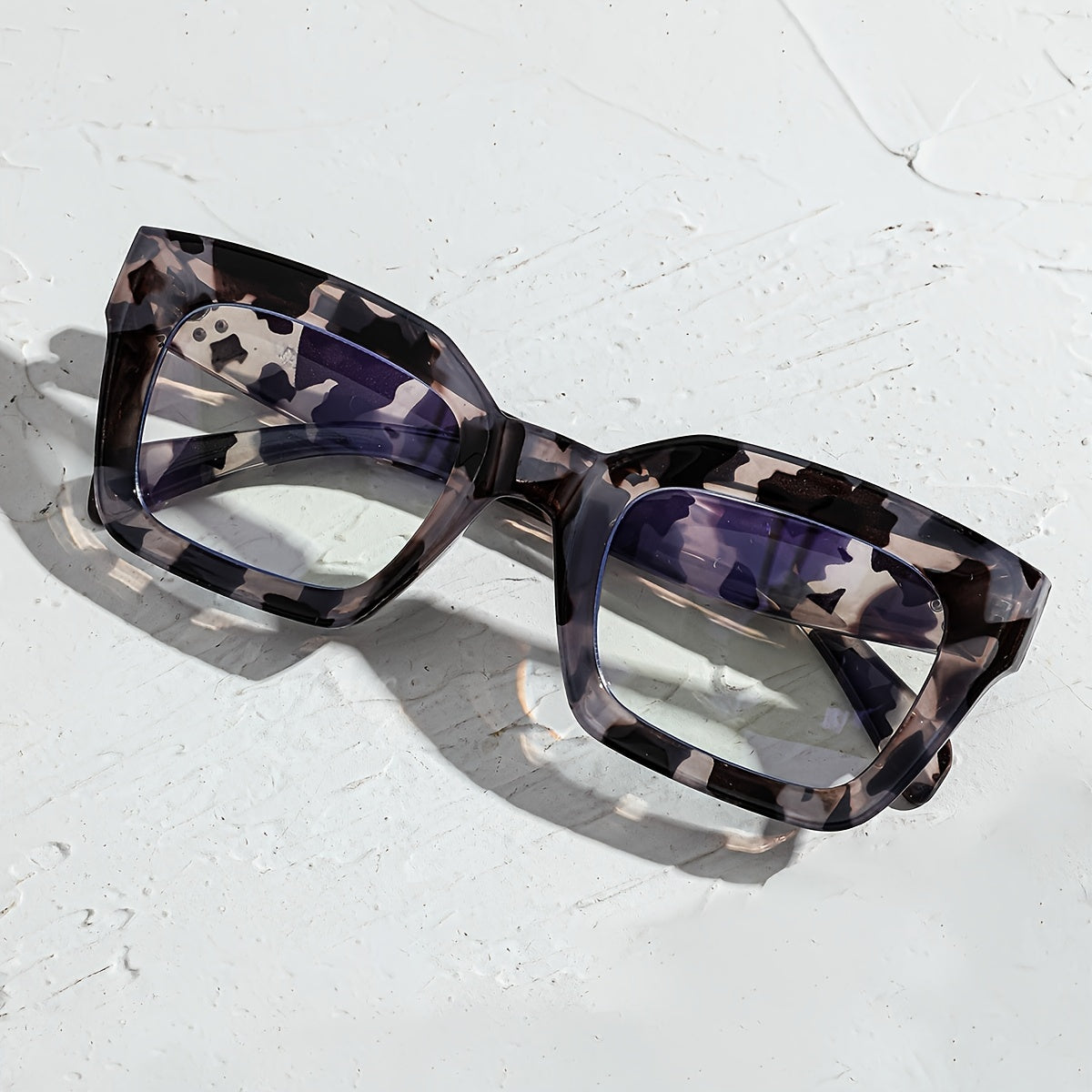 Light Blocking Glasses Square Frame for Women Men