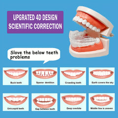 Paskyee 3pcs Teeth Whitening Trays & Dental Protectors