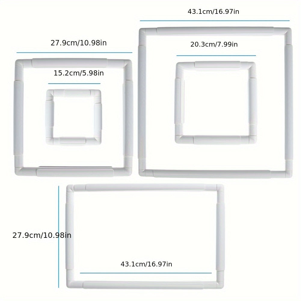 Cross Stitch Frame Quilting Frame Plastic Clip Frame For Embroidery Cross Stitch