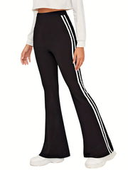 Yoga Flared Pants High Waist Fitness Workout Bell Bottom Pants