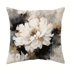 Vintage Flower Throw Pillow Covers Double Sided Printed Throw Pillowcase