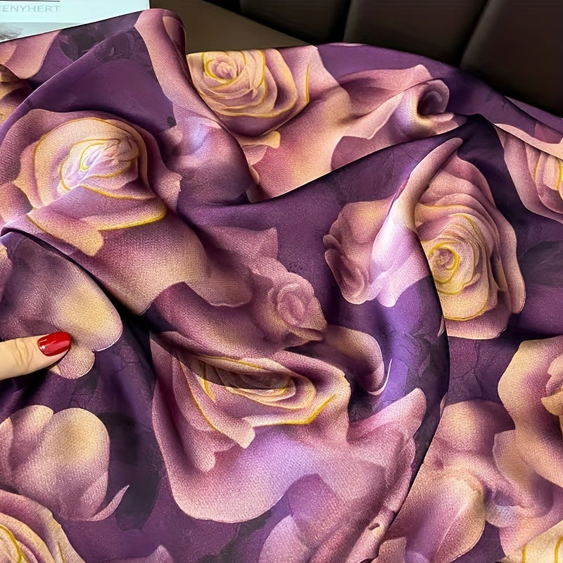 Sunproof Silk Scarf Women's Vacation Shawl