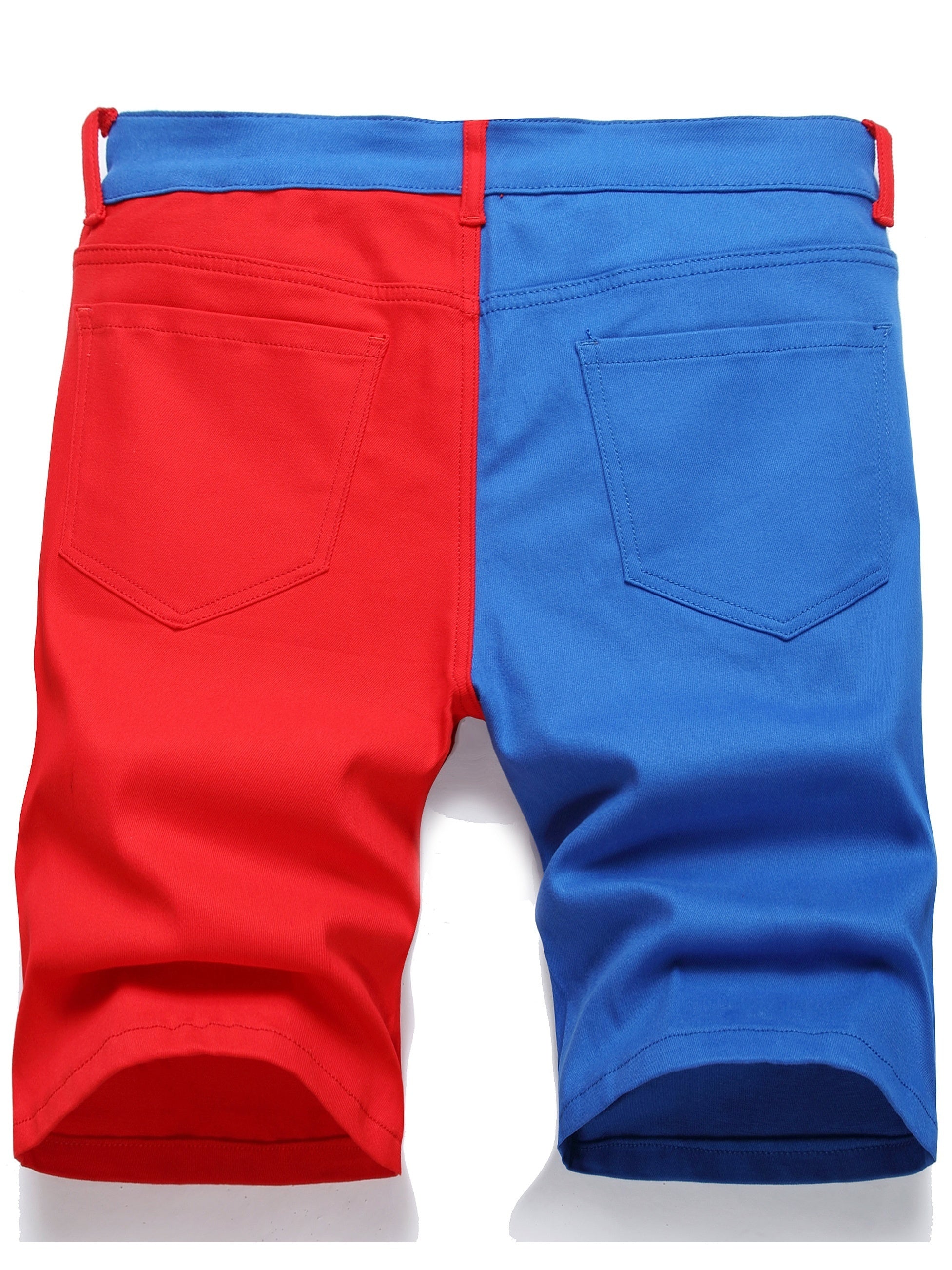 Men's Casual Street Style Denim Shorts for Summer
