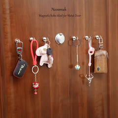 10pcs Strong Magnetic Hooks 11 34KG Heavy Duty For Hanging Grill Kitchen Fridge
