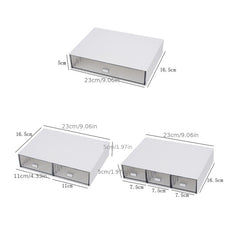 Stackable Storage Drawers for Small Item Cosmetic Office Organizer