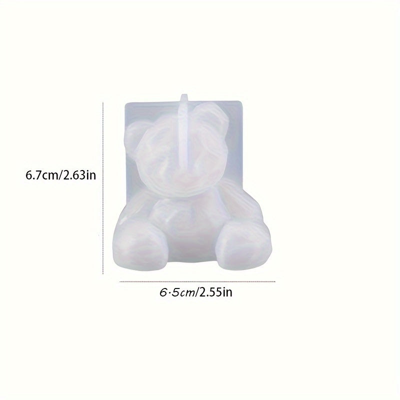 3D Bear Resin Mold Epoxy Resin Casting Moulds