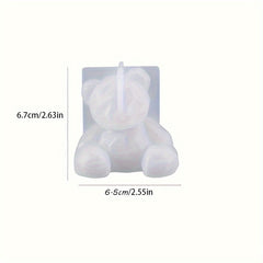 3D Bear Resin Mold Epoxy Resin Casting Moulds