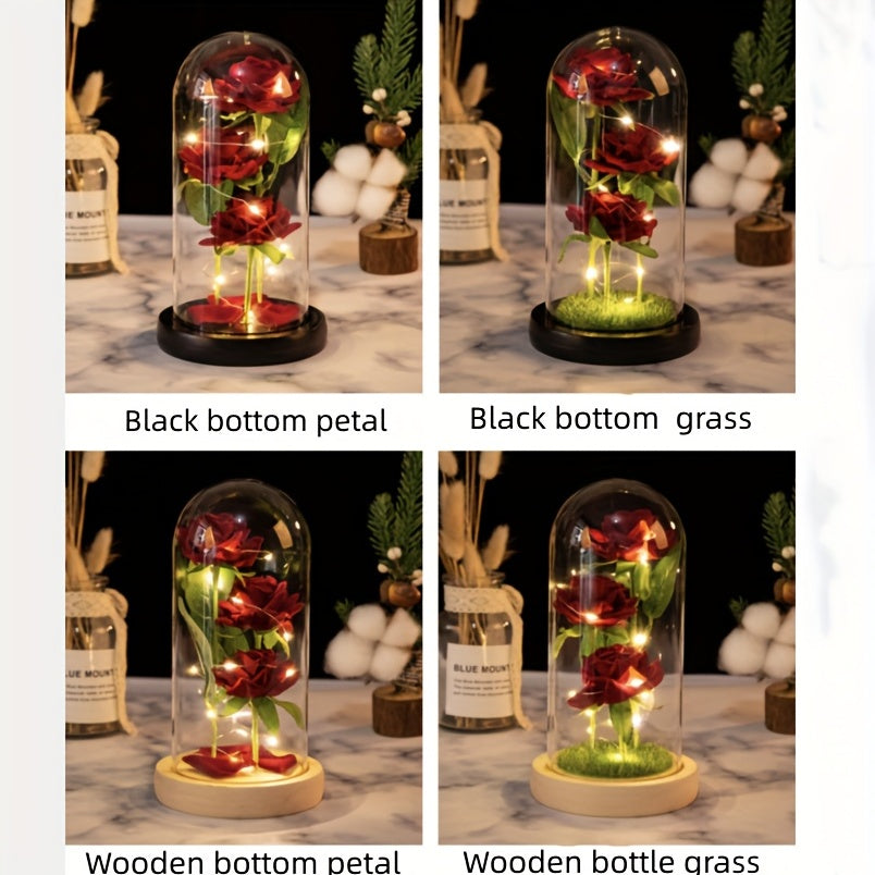 Rainbow Rose Flower for Christmas and Birthdays