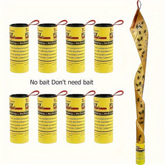 Fly Catcher Trap Sticky Fly Paper Ribbon Pest Control
