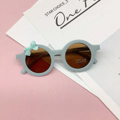 Girls Round Frame Sunglasses UV Protection Summer Kids Accessories