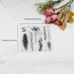 Tree Clear Stamp for Card Making - Ideal Gift for Girls