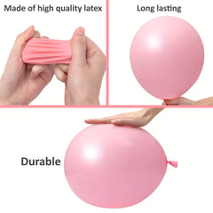 149pcs Pink Balloons Different Sizes Light Pink Balloon Garland Kit