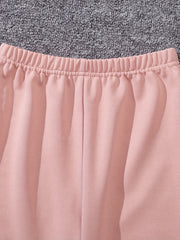 YORK Girl's 2pcs Hoodie & Sweatpants Set for Spring Fall