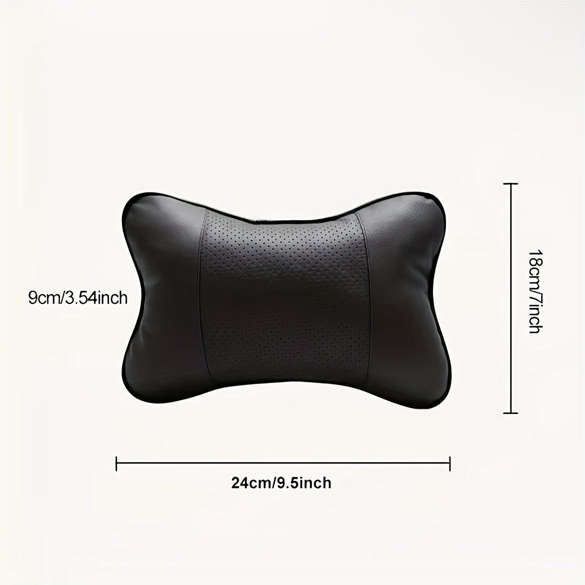 Car Headrest Neck Pillow Massage Breathable Car Seat Bone Pillow