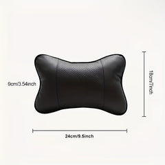 Car Headrest Neck Pillow Massage Breathable Car Seat Bone Pillow