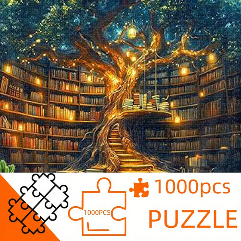 Fantasy Library Jigsaw Puzzle 1000pcs for Adults