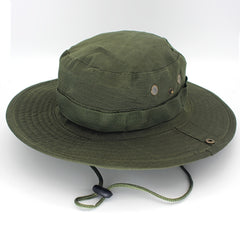 Camouflage Wide Brim Sun Hat for Outdoor Activities