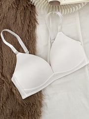 Striped Push Up Bra Medium Stretch Women's Lingerie