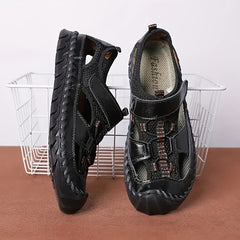 Men's Casual Hollow Out Slip On Sandals Anti-skid Walking Shoes