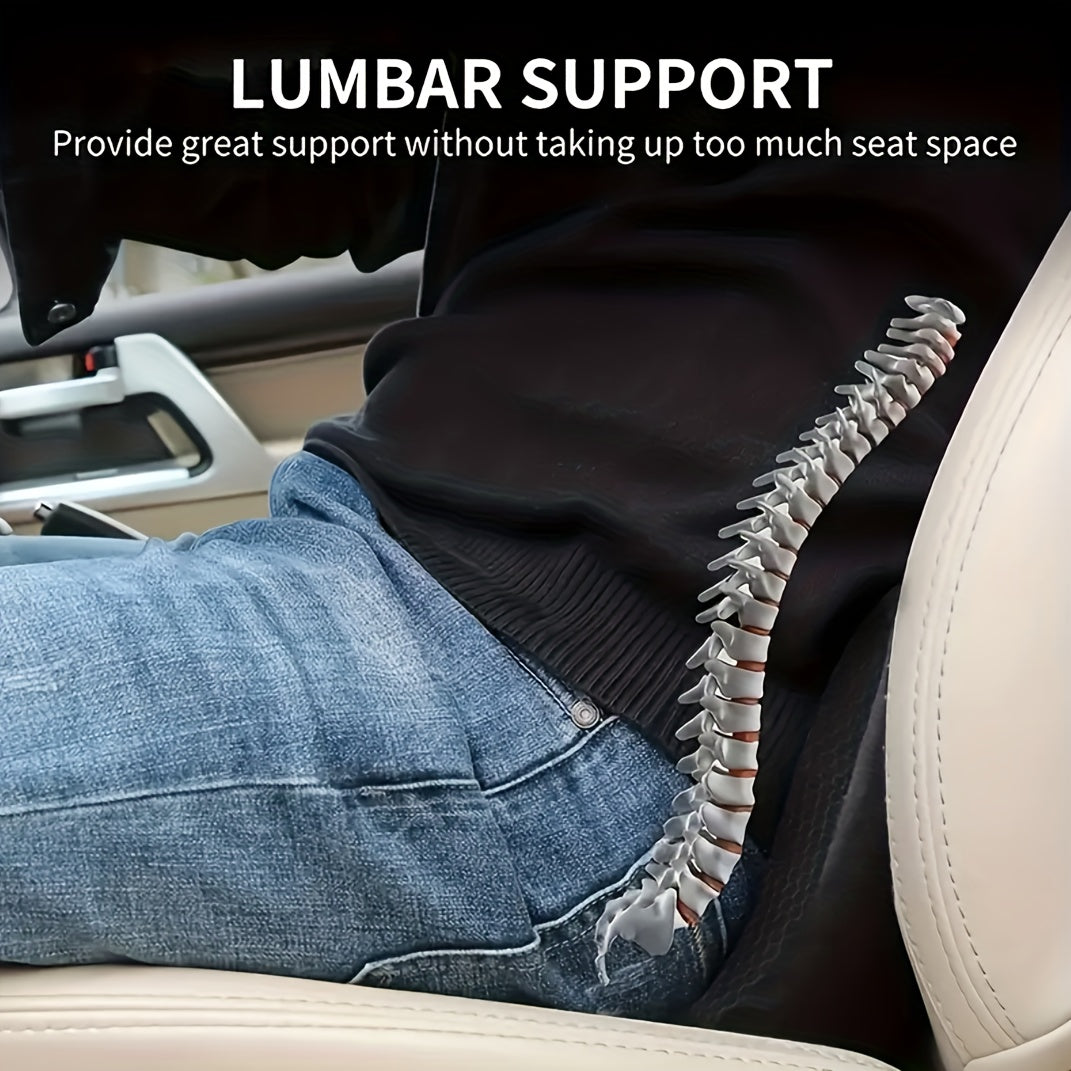 Memory Foam Car Seat Pad for Sciatica & Lower Back Pain Relief