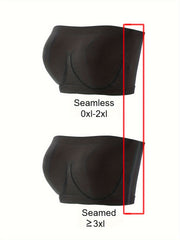 4 Pack Plus Size Tube Bra Set Women's Plus Strapless Bralette High Stretch