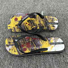 Men's Slip On Flip Flops Casual Walking Slippers - Assorted Colors