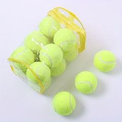 12pcs High Elastic Tennis Balls for Competitive Training