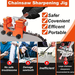 Chainsaw Sharpener Jig Kit for 20-88cm Chainsaws