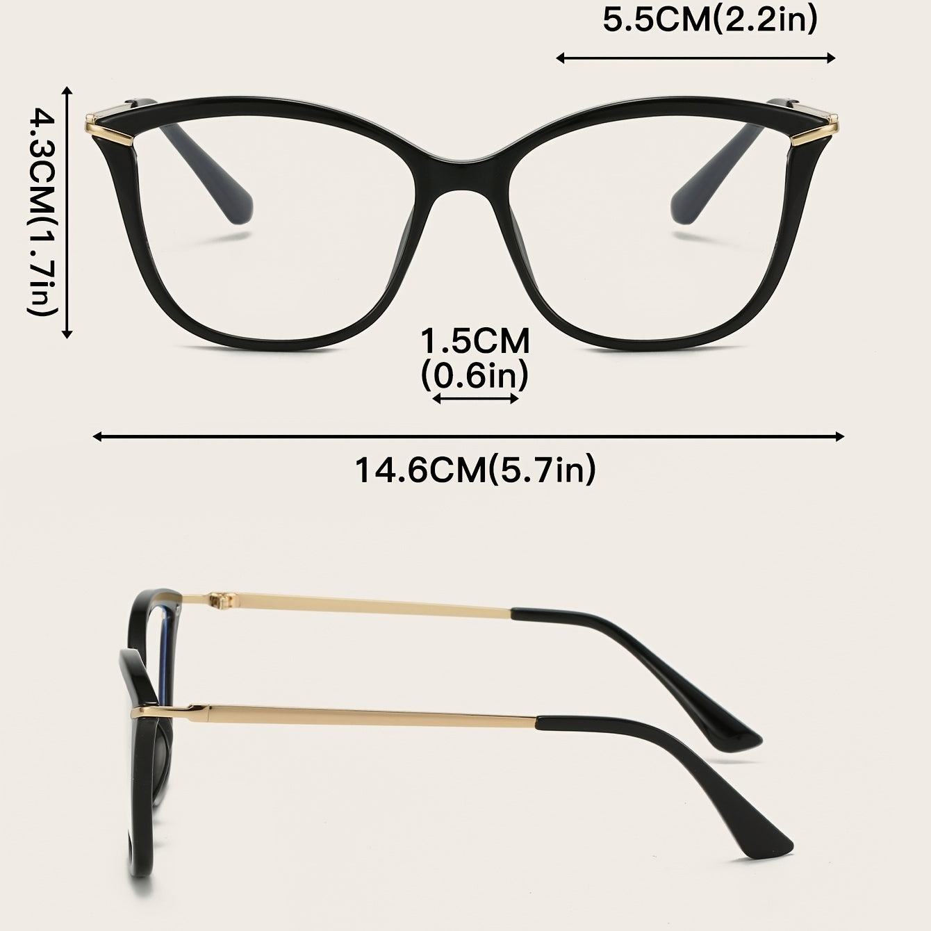 Cat Eye Blue Light Glasses for Women Unisex