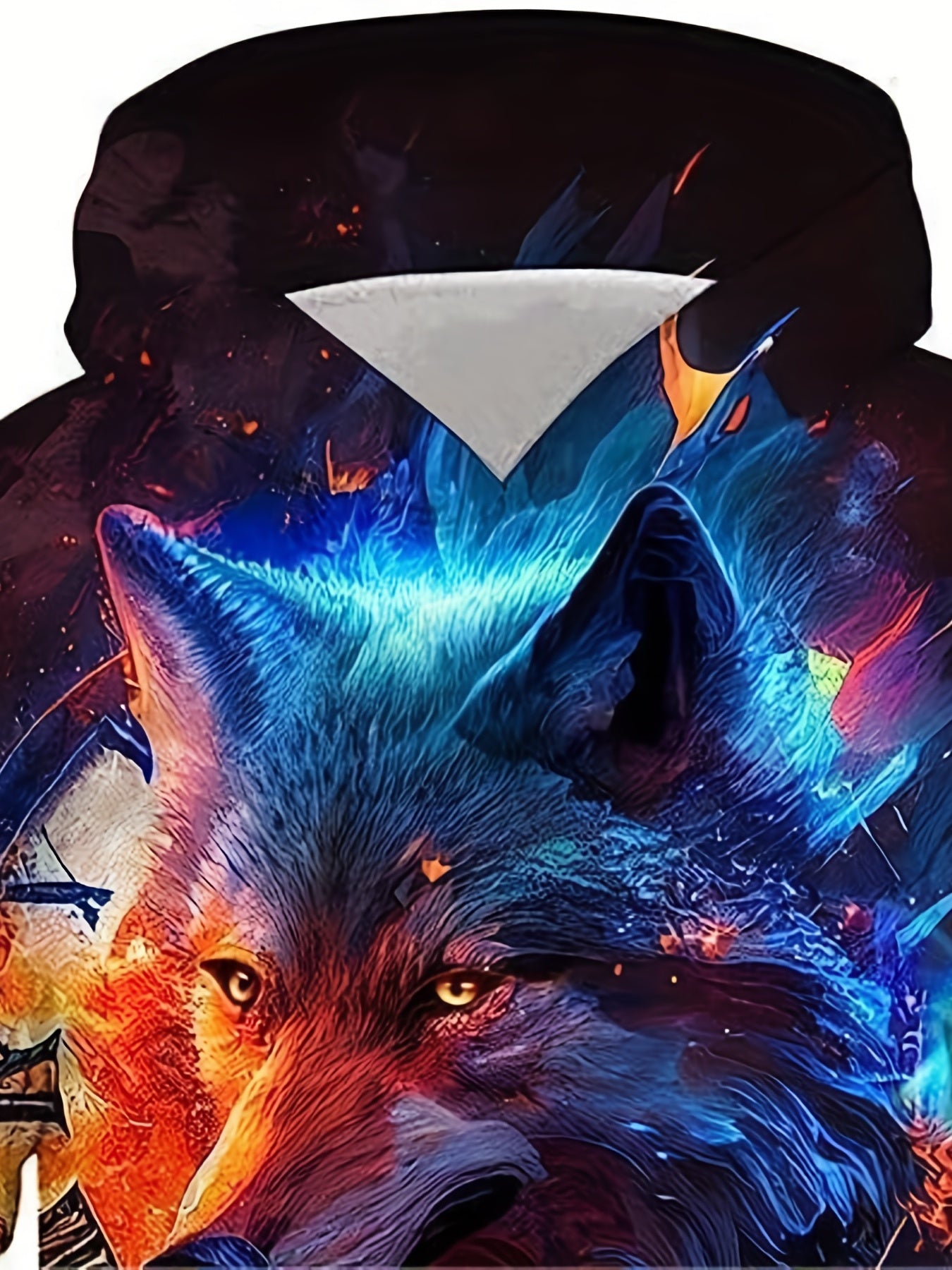 Wolf 3D Print Boys Hoodie Spring Fall Kids Sweatshirt