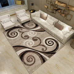 Abstract Area Rug Soft Nordic Carpet for Bedroom