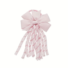 Girls Swallowtail Bows Hair Loops Cheerleading Streamers Headwear