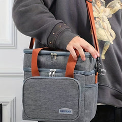 Insulated Lunch Bag for Work, Picnic, School, or Travel