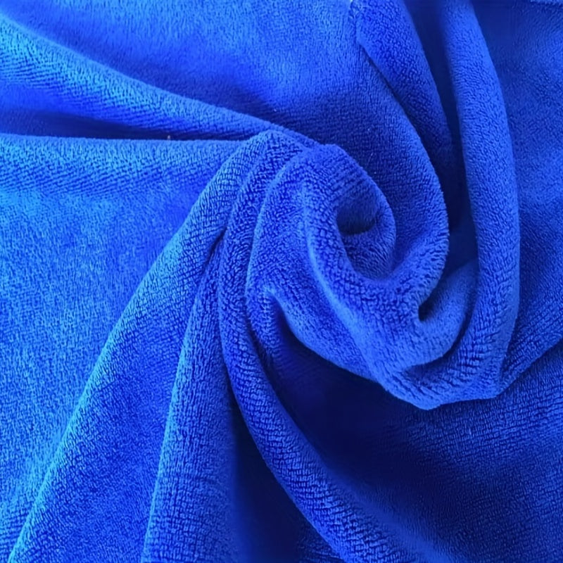 2pcs Microfiber Car Cleaning Towel Household Glass Washing