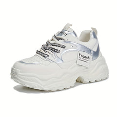 Spring Thick Bottom Sports Shoes Women's Running Shoe