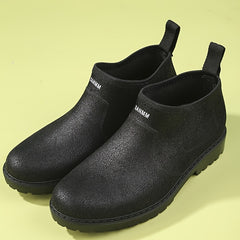 Men's Waterproof Slip On Rain Shoes - Outdoor Working Fishing