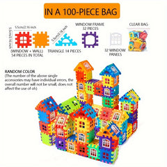 50-100pcs Large Building Blocks Set Creative Construction Educational Toy