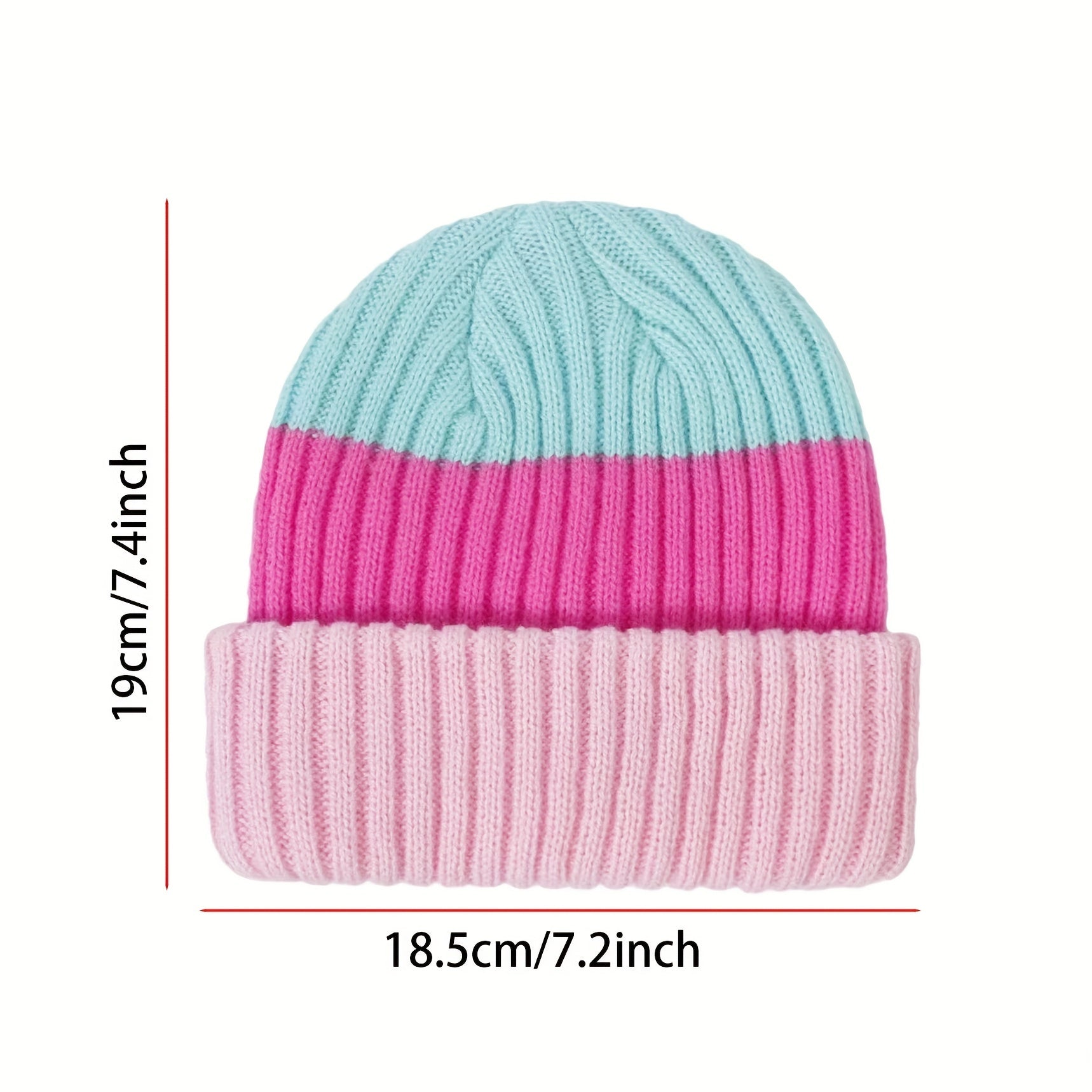 Warm Striped Kids Baby Woolen Hat for Autumn & Winter