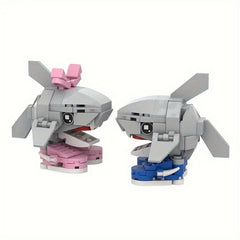 Shark Building Block Doll for Girls