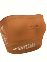Strapless Bandeau Bra Comfy & Breathable Women's Lingerie