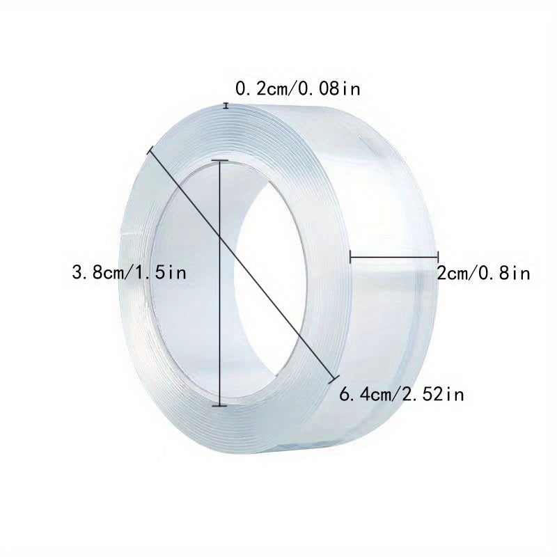 Nano Tape Double Sided Adhesive Transparent Acrylic Washable Nano Glue
