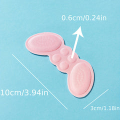 2pcs Thickened Heel Sticker Anti Wear Anti Drop Sponge Comfortable