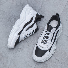 Men's Breathable Chunky Sneakers For Jogging Gym