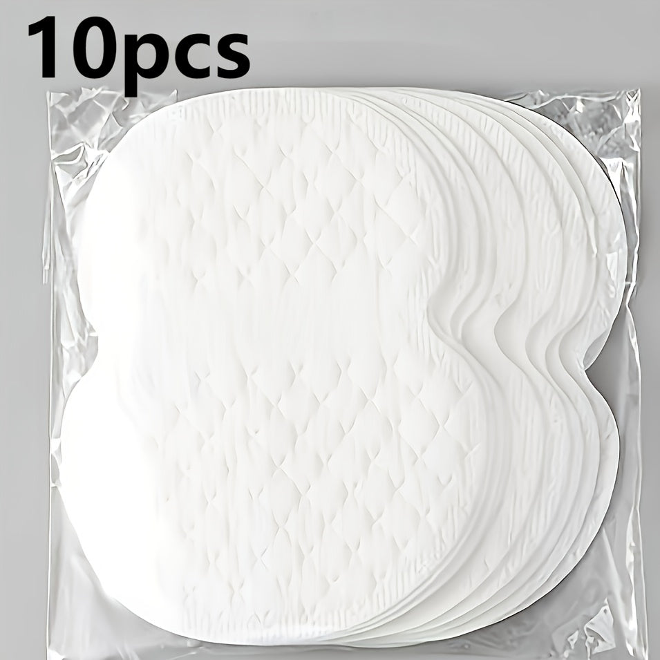 10pcs Underarm Sweat absorbing Patch Ultra Thin Invisible Pad