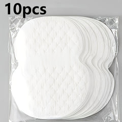 10pcs Underarm Sweat absorbing Patch Ultra Thin Invisible Pad