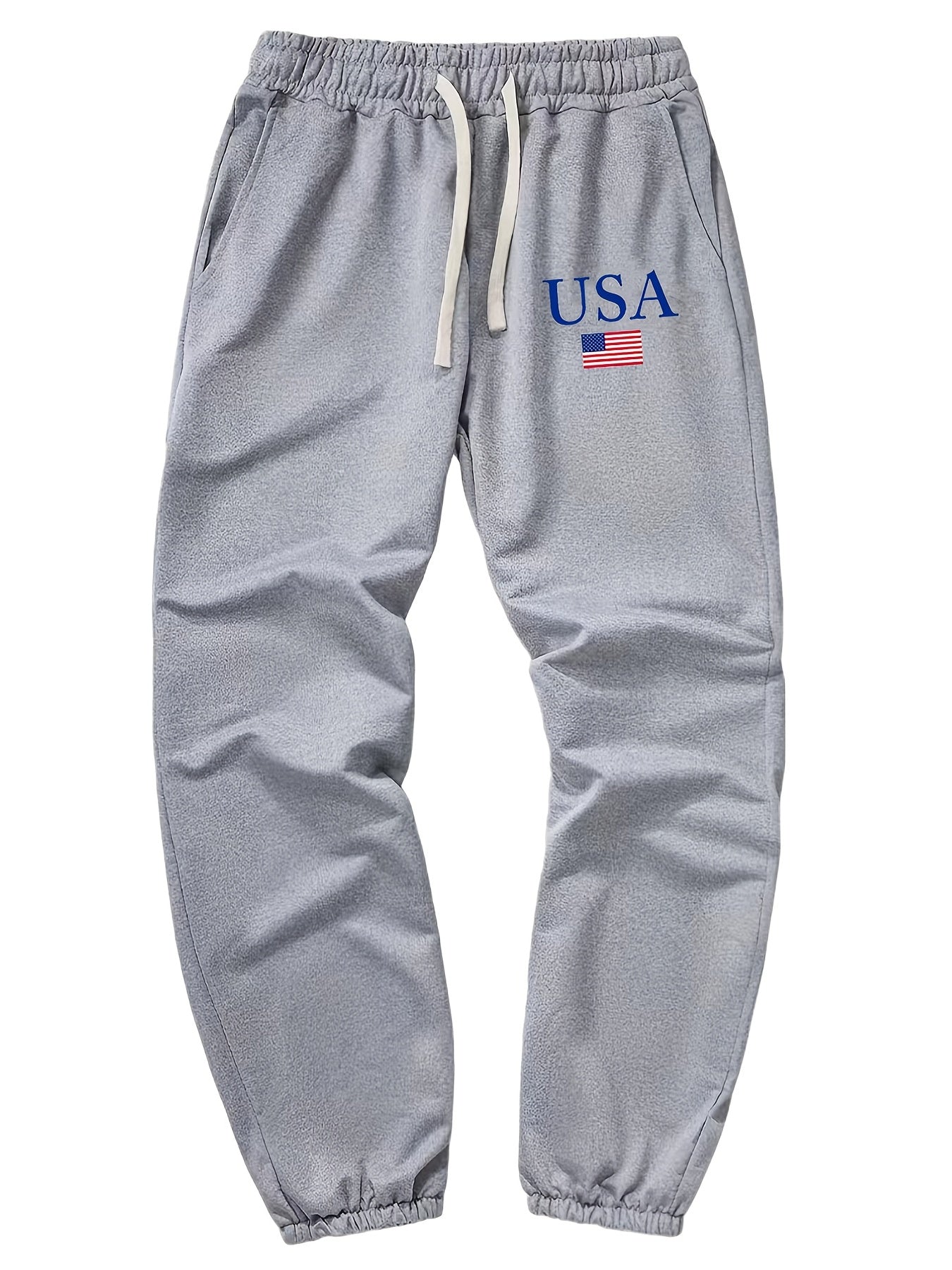Drawstring Sweatpants Loose Fit Pants Men's Casual Joggers Spring Autumn