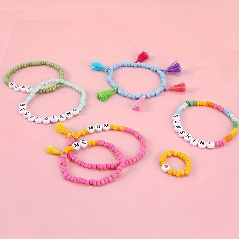 3500pcs 24 Colors 4mm Glass Rice Beads Set Seed Bead DIY Jewelry Making