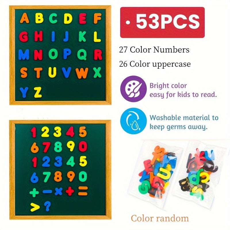 Educational Magnetic Alphabet Sticker Set for Kids
