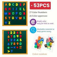 Educational Magnetic Alphabet Sticker Set for Kids