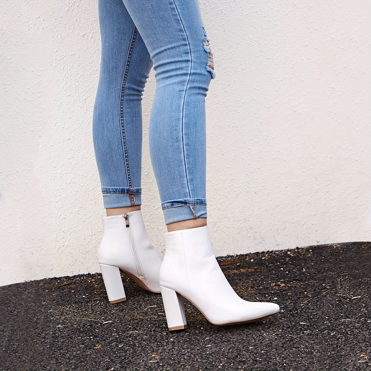 Women's Chunky Heel Outdoor Casual Shoes
